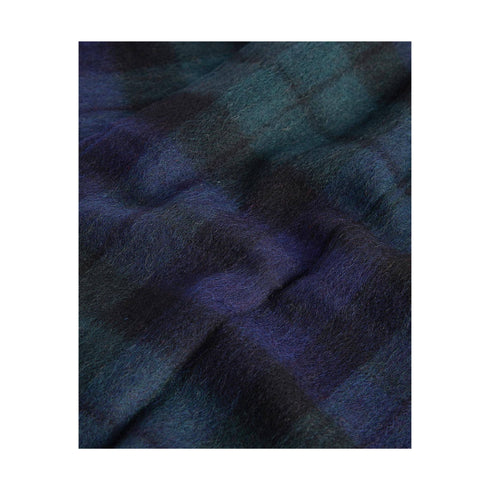 Barbour Intl. Sciarpa Sciarpa Uomo tartan con frange UNI  - Francavilla Moda